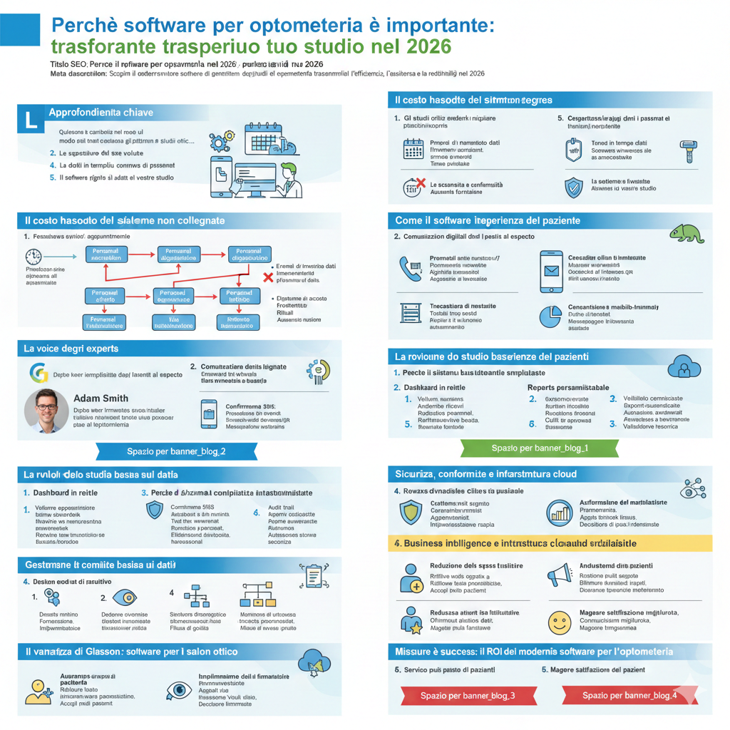 Costi nascosti di sistemi optometrici non integrati