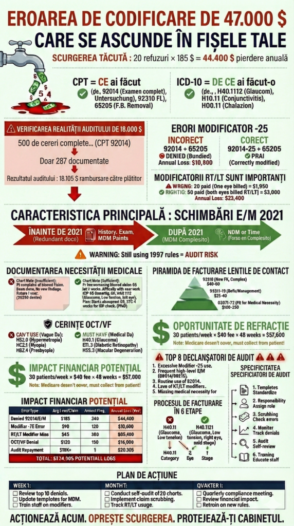 Infografică de codificare oculară cu pierderi de 47.000 de dolari

