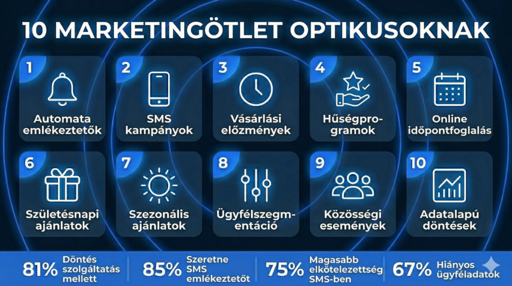 Grafic aniversar client optică cu cadou