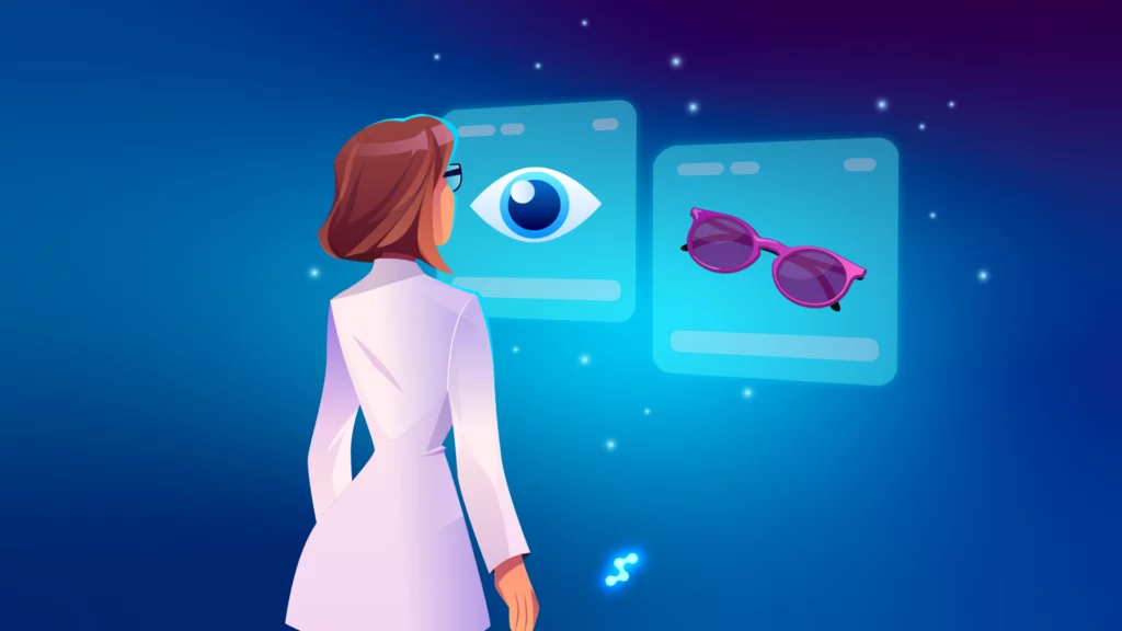 Optometry software category map