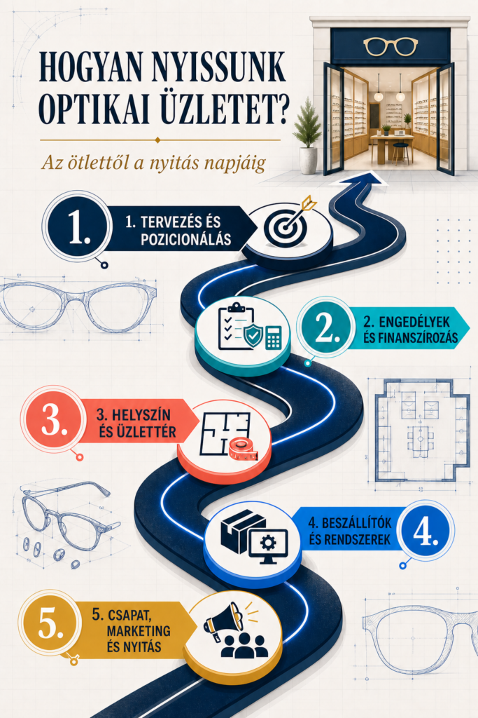 Infografika: hogyan nyiss optikai üzletet
