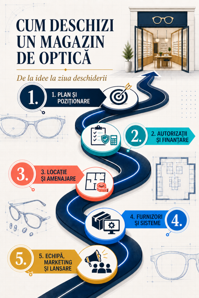 Infografic: cum să deschizi un magazin de optică